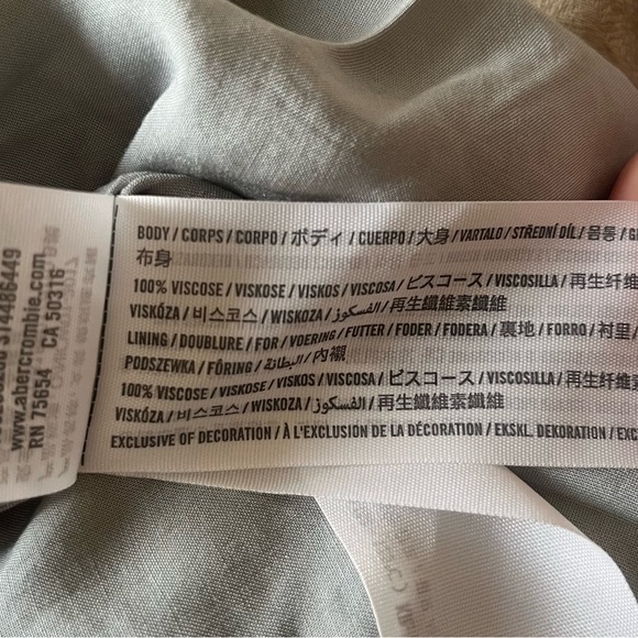 NWT A&F Knot-Front Slip Midi Dress - Picture 7 of 15